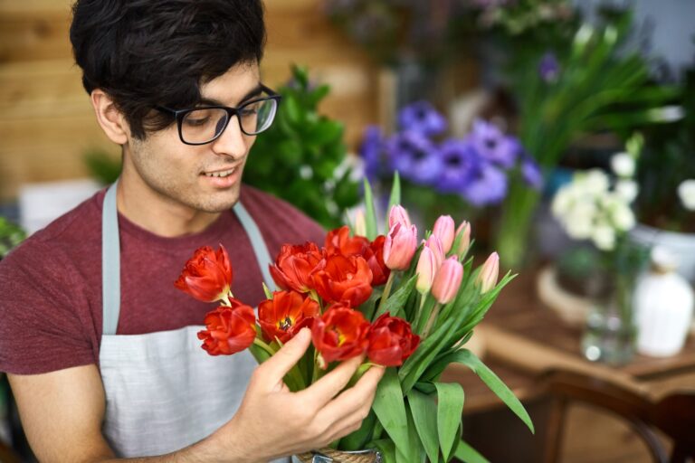 Flower arranging