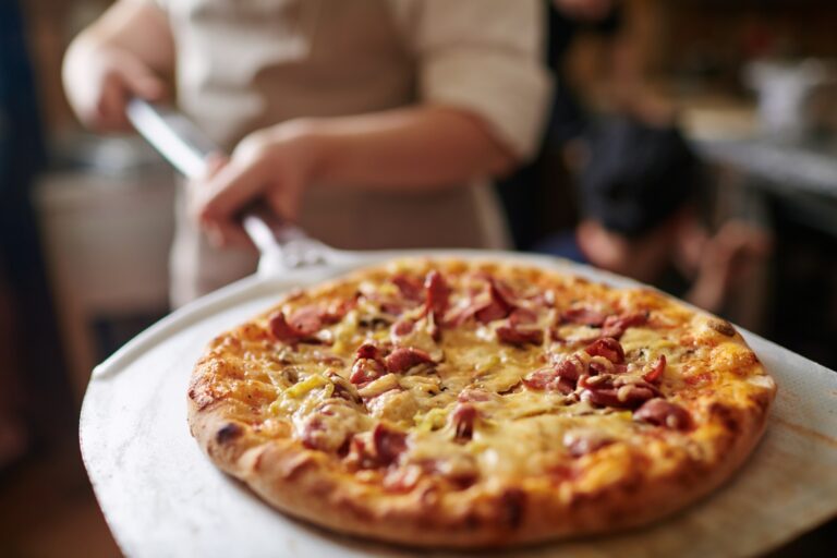 Fresh pizza